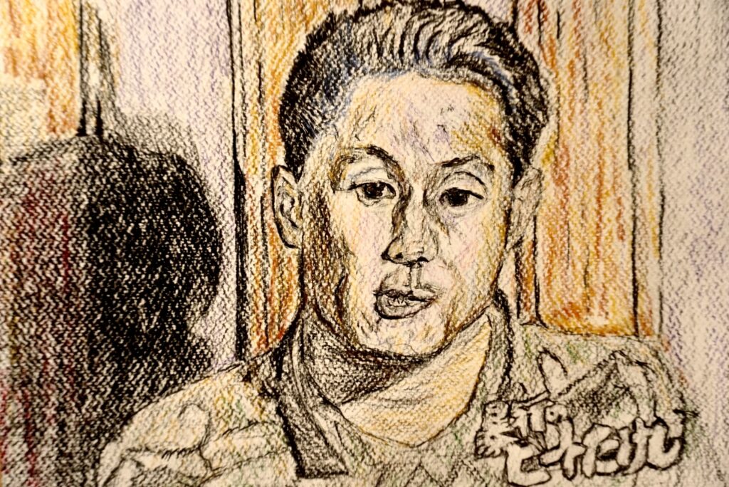 フライデー襲撃事件の会見。貴社の高圧な態度と、無数のフラッシュの前で、冷静沈着なタケシ。